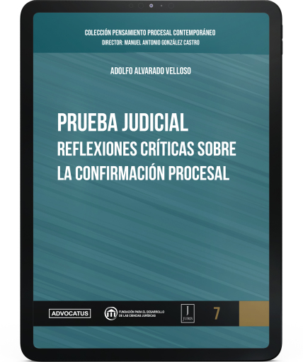 Prueba judicial. Reflexiones críticas sobre la confirmación procesal