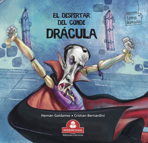 EL DESPERTAR DEL CONDE DRÁCULA, colección letras animadas