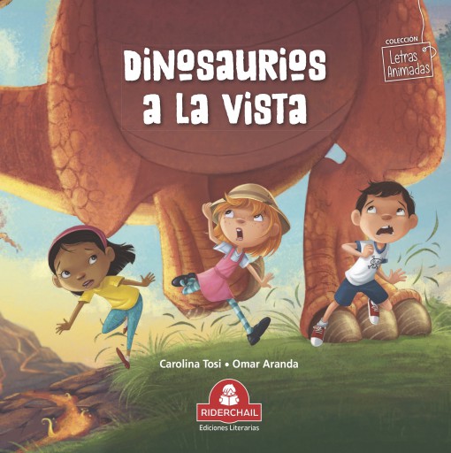 DINOSAURIOS A LA VISTA, colección letras animadas
