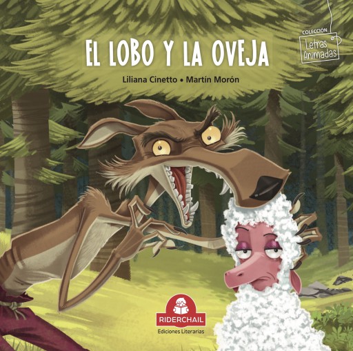EL LOBO Y LA OVEJA, colección letras animadas