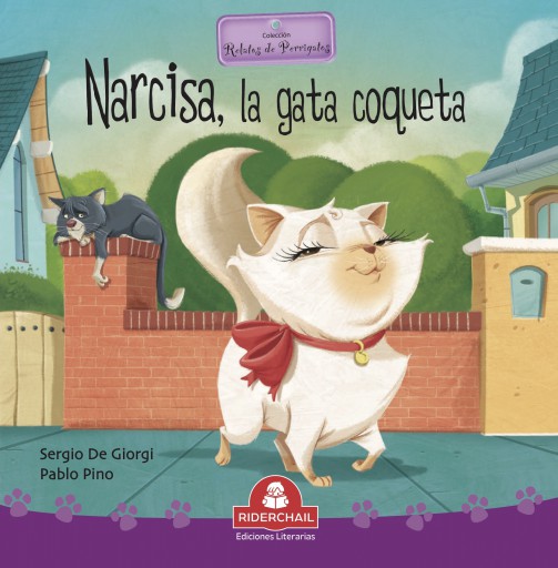 NARCISA, LA GATA COQUETA, colección relatos de perros y gatos