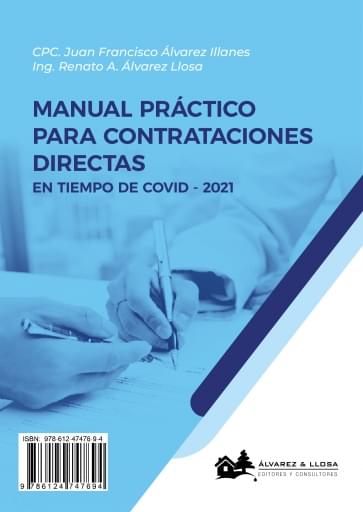 MANUAL PRÁCTICO PARA CONTRATACIONES DIRECTAS EN TIEMPO DE COVID 20121