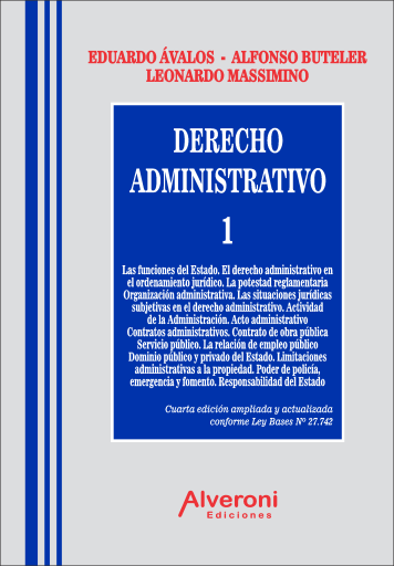 Derecho Administrativo 1 - 4ª Ed. actualizada