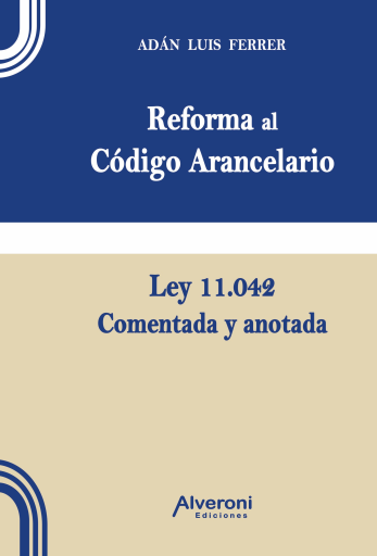 EPUB Reforma al Código Arancelario