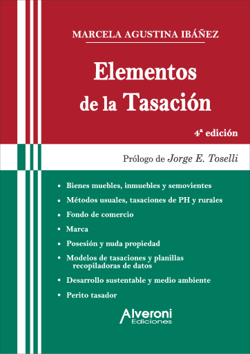 Elementos de la Tasación - 4ª edición - reimpresión