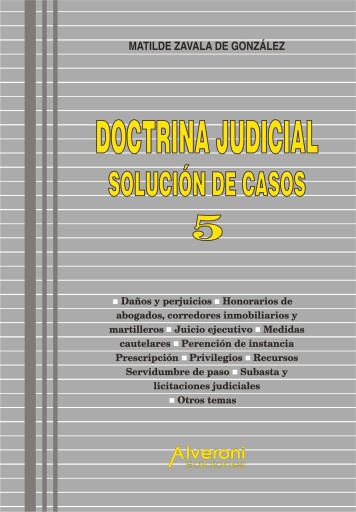 Doctrina Judicial. Solución de Casos 5 - 1ª reimpresión