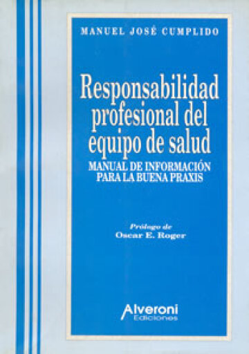 Responsabilidad profesional del equipo de salud