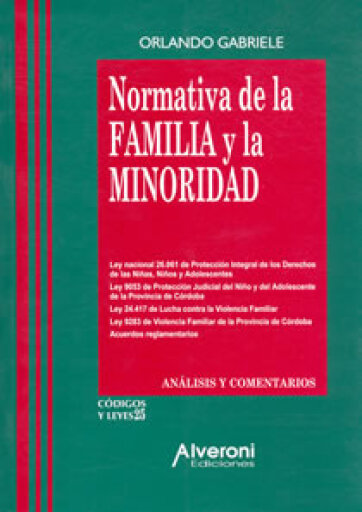 Normativa de la familia y la minoridad