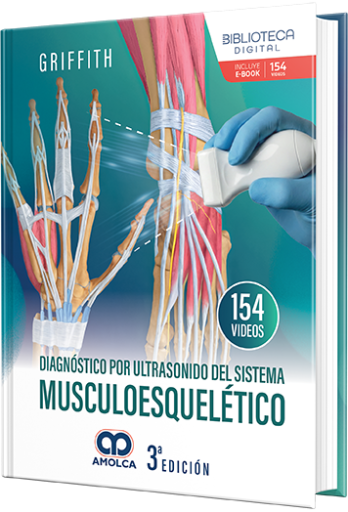 Portada del libro «Diagnóstico por ultrasonido del sistema musculoesquelético», de James F. Griffith