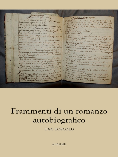 Portada del libro «Frammenti Di Un Romanzo Autobiografico», de Ugo Foscolo