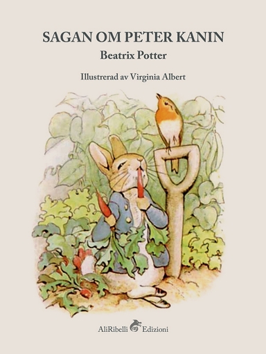 Portada del libro «Sagan Om Peter Kanin», de Beatrix Potter
