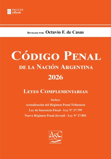 Código Penal de la Nación Argentina - 2026