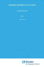 Mineral Deposit Evaluation: A practical approach