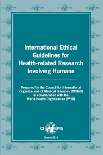 International Ethical Guidelines for Health-related Research Involving Humans