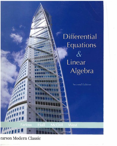 Differential Equations and Linear Algebra