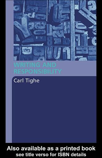 Writing and Responsibility