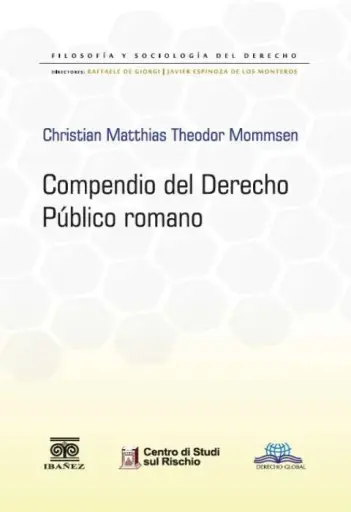 COMPENDIO DEL DERECHO PÚBLICO ROMANO