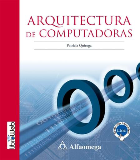 Portada del libro «Arquitectura de computadoras», de P Quiroga
