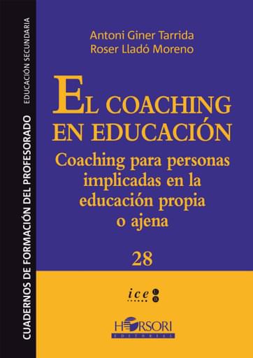 Portada del libro «El Coaching en Educación», de A Ginertarrida, R Lladó
