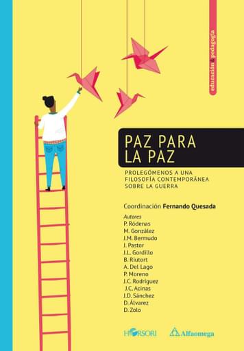 Portada del libro «Paz para la Paz», de F Quesada