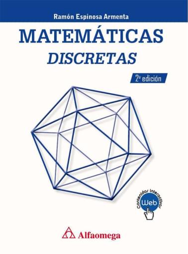 Portada del libro «Matemáticas discretas», de R Espinosa