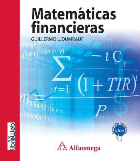 Portada del libro «Matemáticas financieras», de G Dumrauf