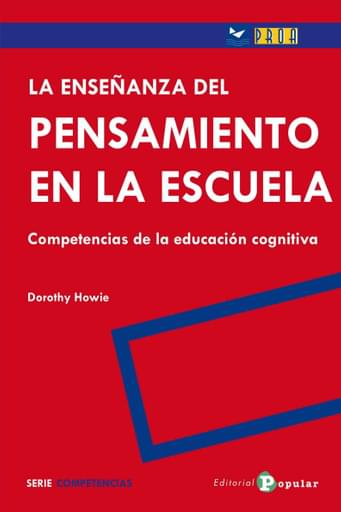 Portada del libro «la enseñanza del pesamiento en la escuela», de D Howie