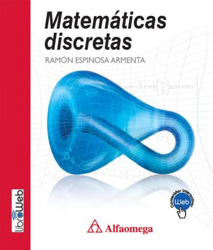 Portada del libro «Matemáticas discretas», de R Espinosa