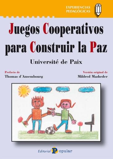 Portada del libro «Juegos Cooperativos para Construir la Paz», de M Masheder