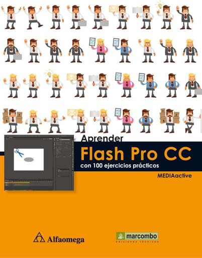 Aprender Flash Pro CC Con 100 ejercicios prácticos