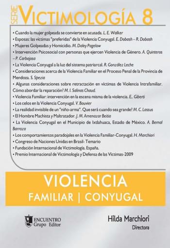 Victimología 8. Violencia Familiar Conyugal