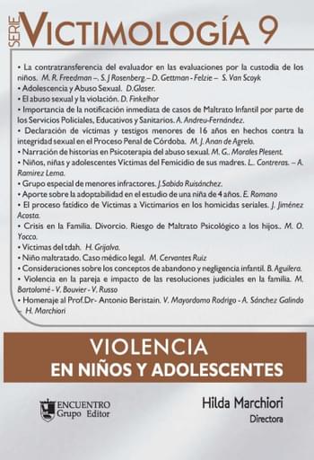 Victimología 9. Violencia en Niños y Adolescentes