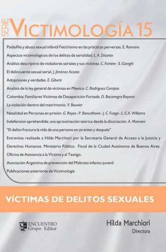 Victimología 15. Víctimas de Delitos Sexuales
