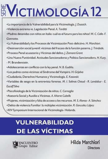 Victimología 12. Vulnerabilidad de la Víctima