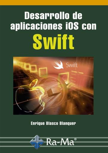 Portada del libro «Desarrollo de aplicaciones iOS con Swift», de E Blasco