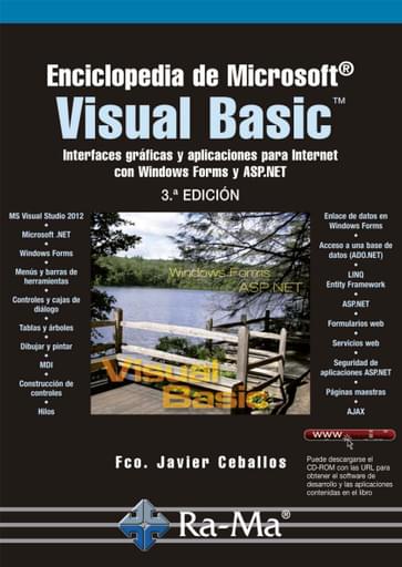 Portada del libro «Enciclopedia de Microsoft® Visual Basic», de F Ceballos