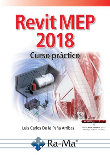 Portada del libro «Revit MEP 2018», de L. De la Péña