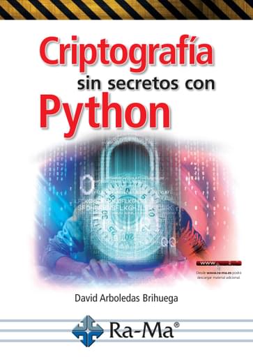 Portada del libro «Criptografía sin secretos con Python», de D Arboledas