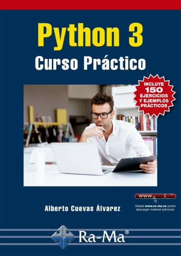 Portada del libro «Python 3 Curso Práctico», de A Cuevas