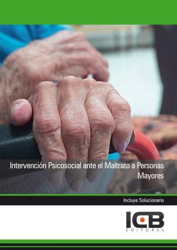 Portada del libro «Intervención psicosocial ante el maltrato a personas mayores»