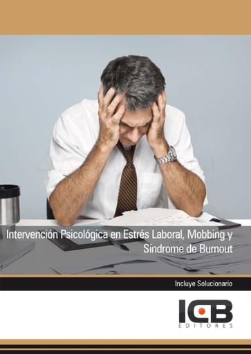 Portada del libro «Intervención psicológica en estrés laboral, mobbing y síndrome de burnout», de P. Ramos
