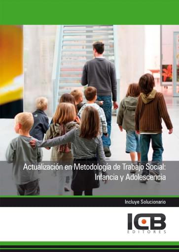 Portada del libro «Actualización en metodología de trabajo social: infancia y adolescencia», de P. Ramos