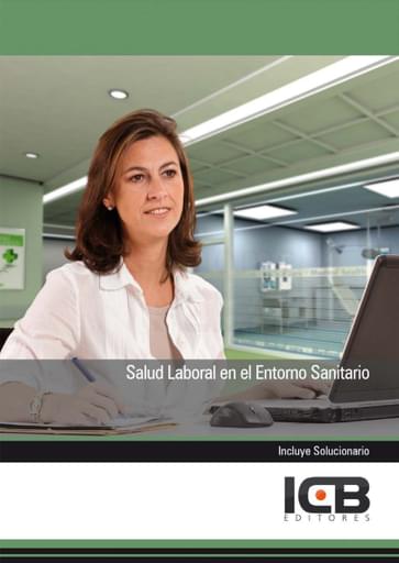 Portada del libro «Salud laboral en el entorno sanitario», de J. Martín-Romo
