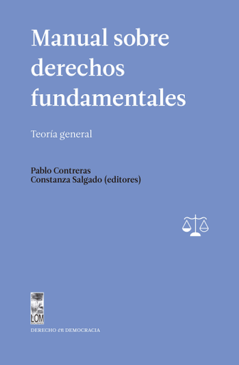 Portada del libro «Manual sobre derechos fundamentales», de P. Contreras, C. Salgado
