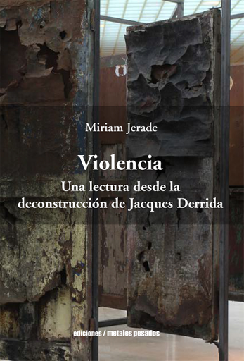 Portada del libro «Violencia», de M. Jerade