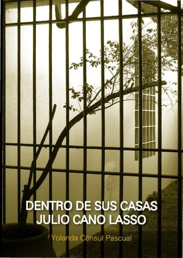 Portada del libro «Dentro de sus casas: Julio Cano Lasso», de Y. Cónsul
