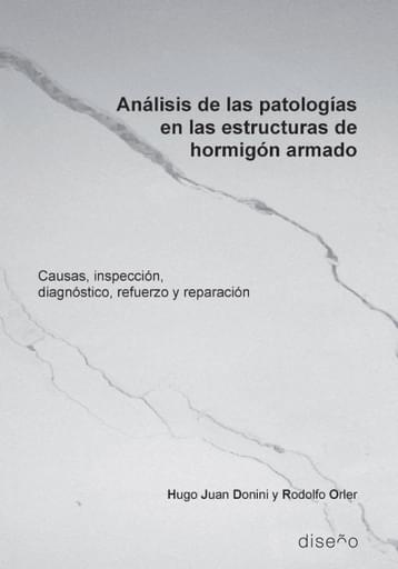 Portada del libro «Análisis de las patologías en las estructuras de hormigón armado», de H. Donini