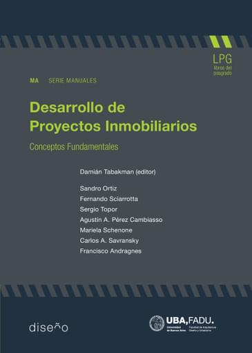 Portada del libro «Desarrollo de proyectos inmobiliarios», de D. Tabakman