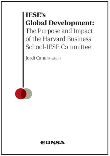 Portada del libro «IESE’s Global Development», de J. Canals