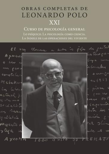 Portada del libro «Curso de psicología general Volumen XXI», de L. Polo